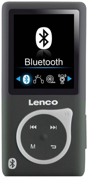 Lenco Xemio 768 - MP3 Player (8 GB, Grau/Schwarz)