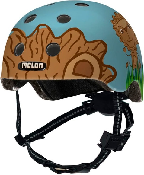 Melon ® Toddler Helm Design Leo - Gr. XXS, 44-50 cm - rosa/pink
