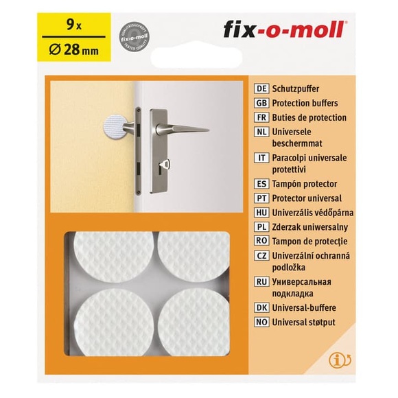 Fix-O-Moll Schutzpuffer Ø 28 mm 9 x