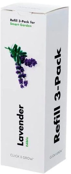 Click & Grow - 3er-Set Nachfüllpackungen für Smart Indoor-Garten - Lavendel