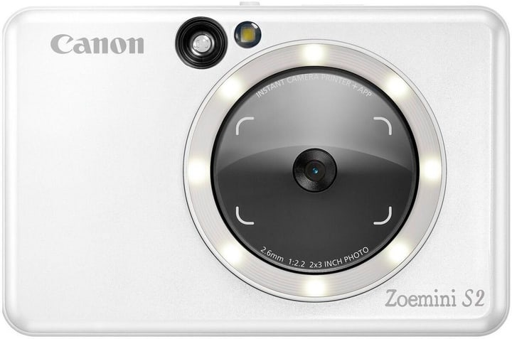 CANON Zoemini S2 - Sofortbildkamera Perlweiss