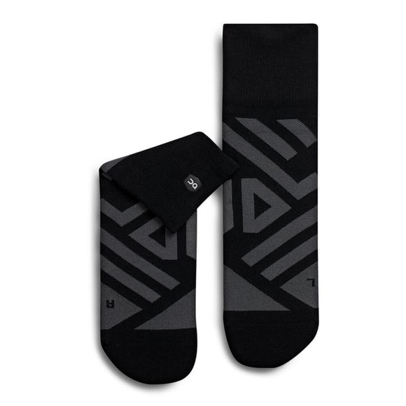 On Mid Sock Socken schwarz