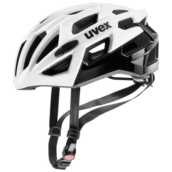 Uvex Race 7 Velohlem - White Black
