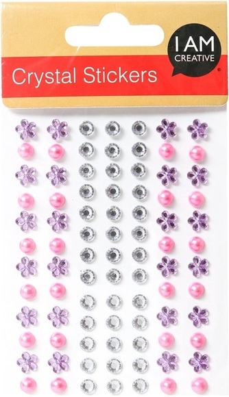 I AM CREATIVE Crystal Stickers Set IX