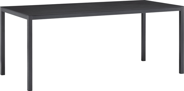 LOCARNO, 160 cm, Gestell Anthrazit, Platte Keramik Gartentisch