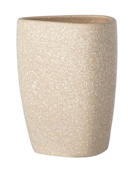 WENKO Keramik Zahnputzbecher Pion beige