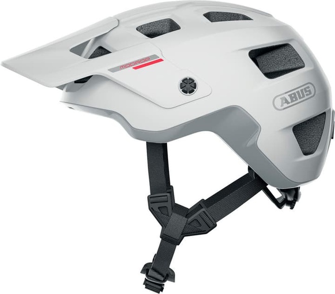 Abus MoDrop Velohelm weiss
