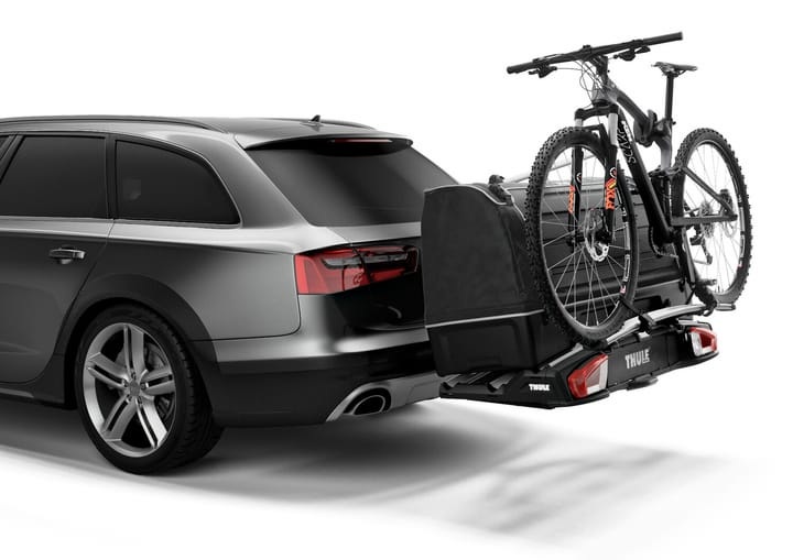 Thule Heckträgerbox BackSpace XT 2 938300 (L x B x H) 46.5 x 137 x 68 cm falt-/klappbar, Schnellbefestigung
