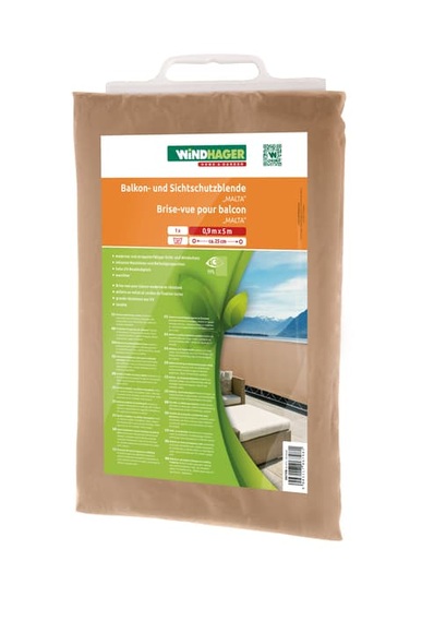 Windhager Sichtschutz Balkonbespannung