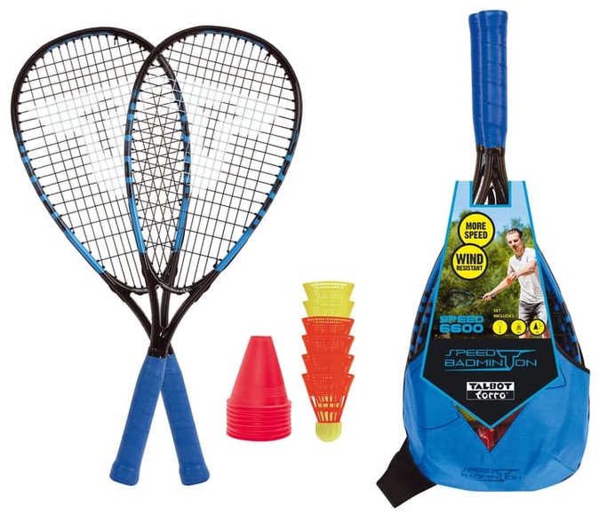 Talbot-Torro Speed Badmintonset 6600 Badmintonschläger
