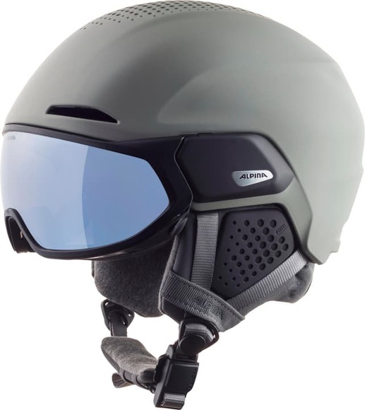 Alpina Alto Q-Lite Visierhelm (Grau)