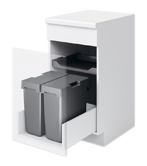 Peka Abfall-Einsatzsystem Oeko Universal 17+17 l