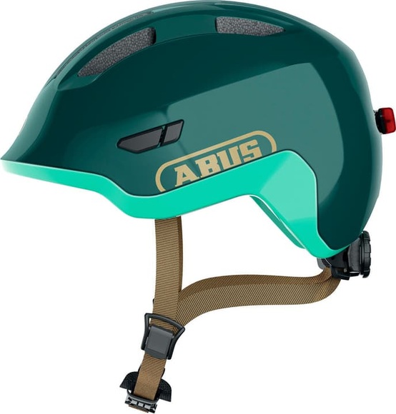 Abus Smiley 3.0 ACE LED Velohelm smaragd