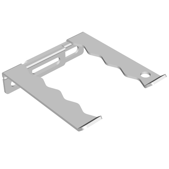Werkzeughalter verstellbar weiss