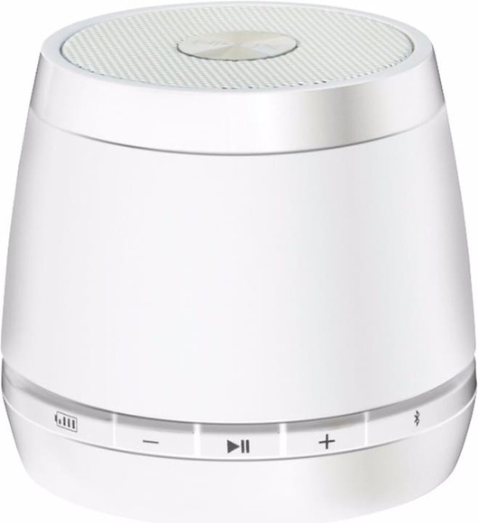 Hmdx Bluetooth Mini-Lautsprecher Weiss Bluetooth-Lautsprecher