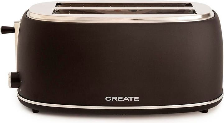 CREATE TOAST RETRO STYLANCE XL Toaster Schwarz