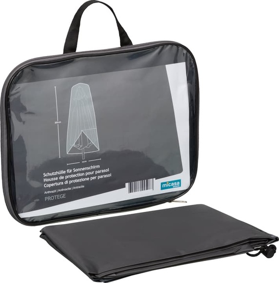 Schutzhülle für Sonnenschirm COVER UMBRELLA 200CM grau