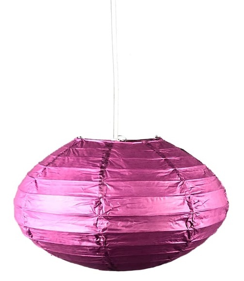 Japan violett, oval Papierschirm