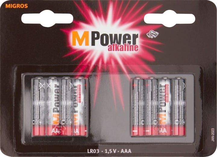 M-Power AAA / Lr03 (8Stk.) Batterie