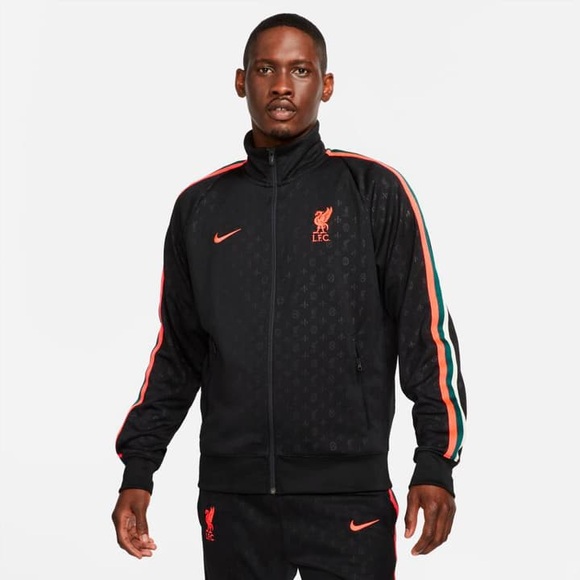 Nike Liverpool FC Jacket Fussballjacke schwarz