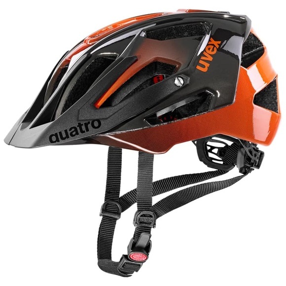 UVEX Quatro Helm titan/orange 2021 52-57cm MTB Helme