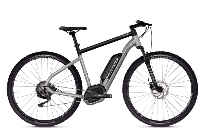 Ghost Square Cross B2.9 E-Trekkingbike silber