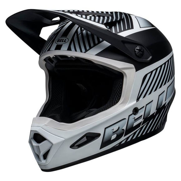 Bell Transfer Helm schwarz/weiß 2022 53-55cm Downhill Helme