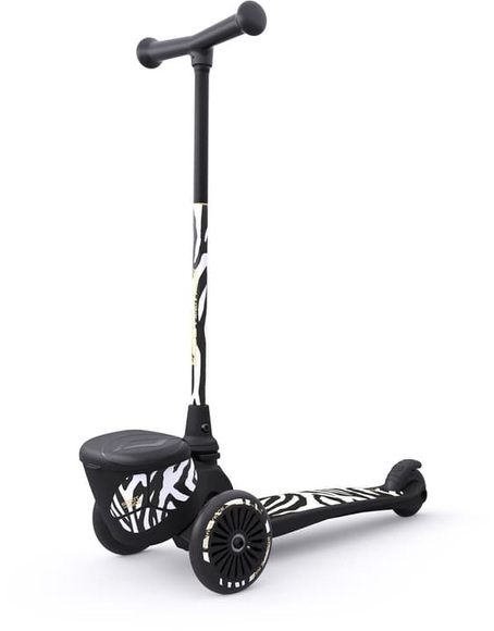 Scoot And Ride | Highwaykick 2 Lifestyle | Zebra Unisex 120 mm