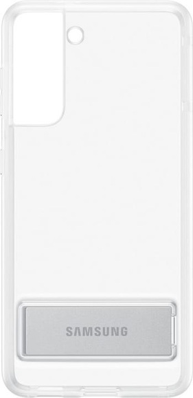 SAMSUNG Clear Stand Cover - Schutzhülle (Passend für Modell: Samsung Galaxy S21)