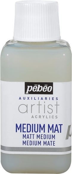 Pébéo Auxiliaries Artist Acrylics Matt Medium 250ml