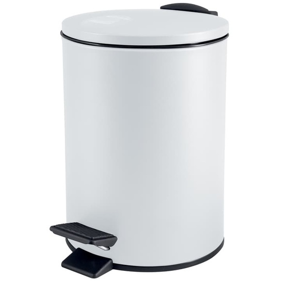 Spirella - Abfalleimer Adelar 5 L - Weiss