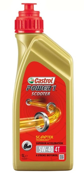 Castrol POWER 1 Scooter 4T 5W-40 1 Liter Dose