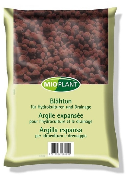 Mioplant Blähton 4-8 mm, 3 l Drainage