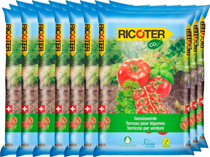 Ricoter Gemüseerde, 21 x 40 l Spezialerde