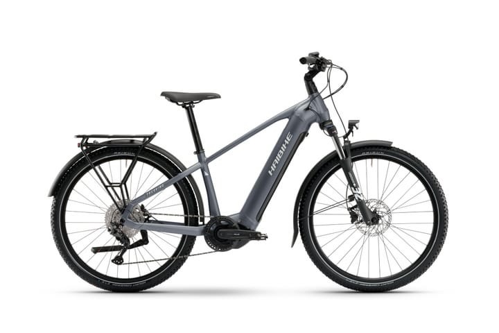 Haibike Trekking 4 E-Bike 25km/h silber