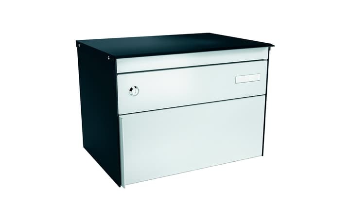 Stebler s:box 13 Anthrazit/Weissalu Briefkasten