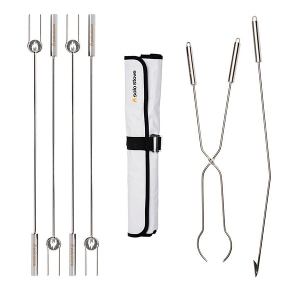 Solo Stove - Grillzubehör STICKS & TOOLS BUNDLE - silber - Edelstahl - 91.44 cm