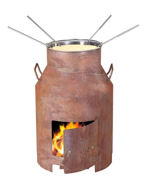 Nouvel 401036 - Käsefondue-Set (Braun)
