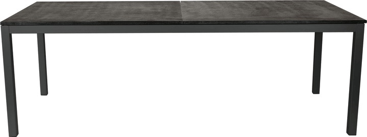 LOCARNO, 220 cm, Gestell Anthrazit, Platte Granit Gartentisch