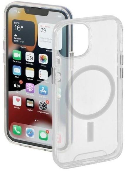 Hama MagCase Safety Cover Apple iPhone 14 Transparent