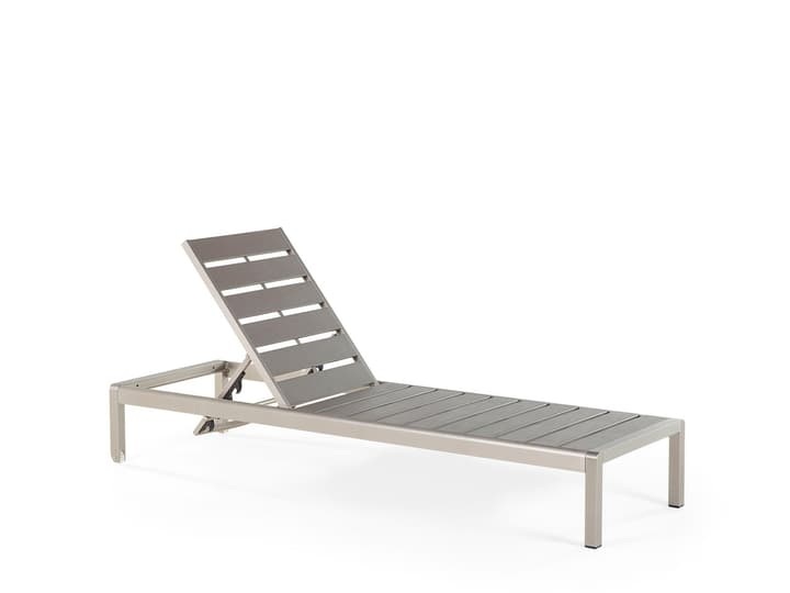 Gartenliege Polywood grau NARDO