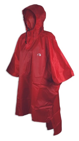 Tatonka Poncho 1 XS-S red 2019 Ponchos