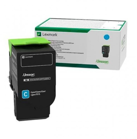 Lexmark Rückgabe Toner C2325 C2425 C2535 MC2325 MC2425 MC2535 MC2640 C2320C0 Original Cyan 1000 Seiten