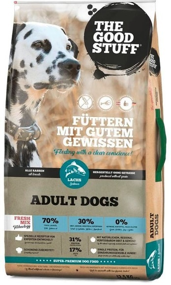 The GoodStuff Trockenfutter Lachs Adult Dogs
