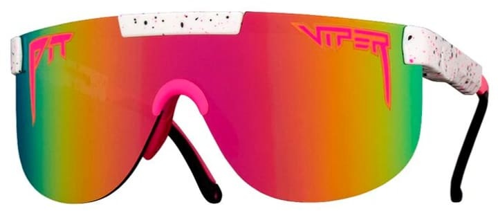 Pit Viper The High Tai'd Elliptical Sonnenbrille - Weiss Pink