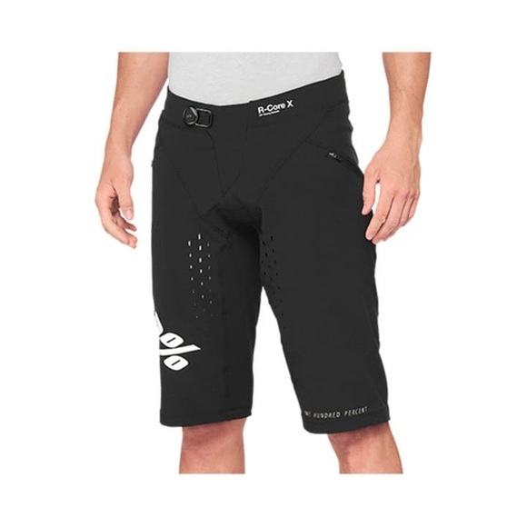 100% R-Core X Shorts Herren schwarz 2022 W38 | XXL Downhill Hosen