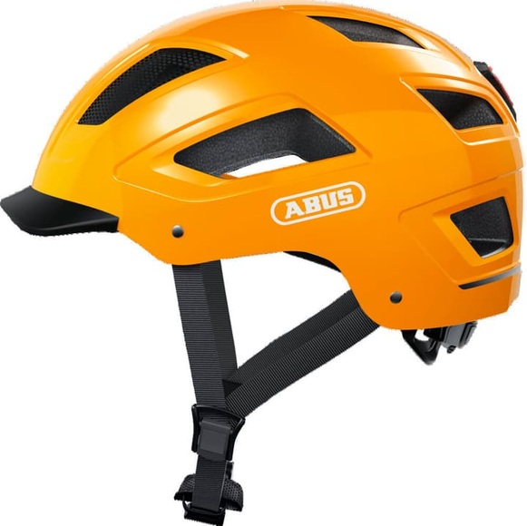 Abus Hyban 2.0 Velohelm dunkelgelb