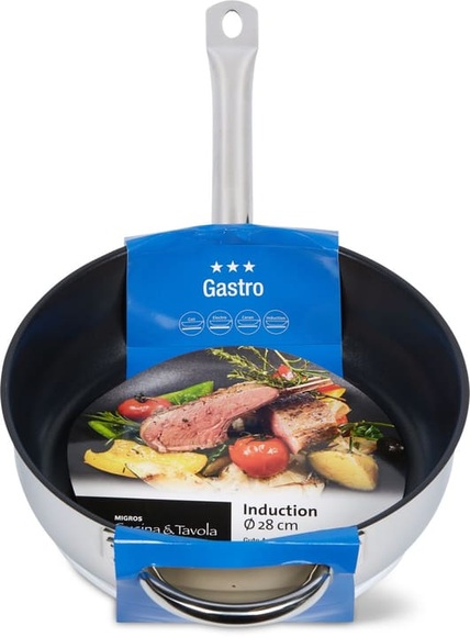 GASTRO Bratpfanne 28cm high, Cucina & Tavola