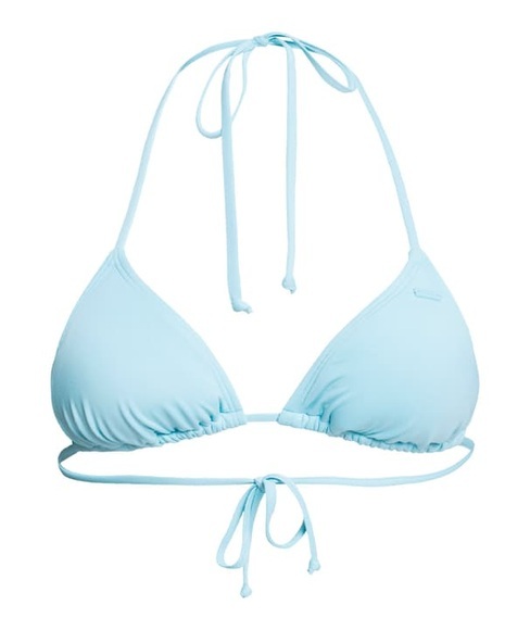 Roxy Beach Classics MOD Tiki TRI Bikini Oberteil hellblau