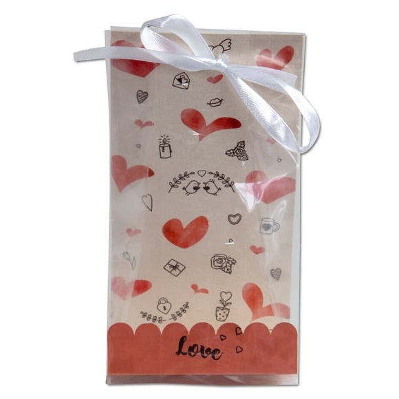 Städter Geschenktüten Sweet Love Transp. Backzubehör